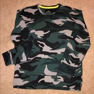 Hollister Camo Crewneck